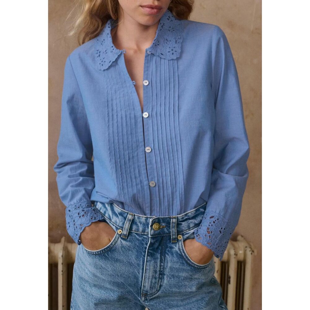 WRAP London 100% Cotton Blouse Size 10